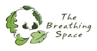 Logo for life coaching company 'the Breathing Space'. Using a swirl of leaves by Laura Elliott at Drawesome Illustration, Bristol. Illustration, Design, Whimsy